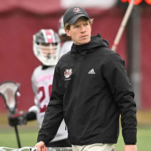 Photo of kyle smith, head lacrosse coach at the university of massachusetts